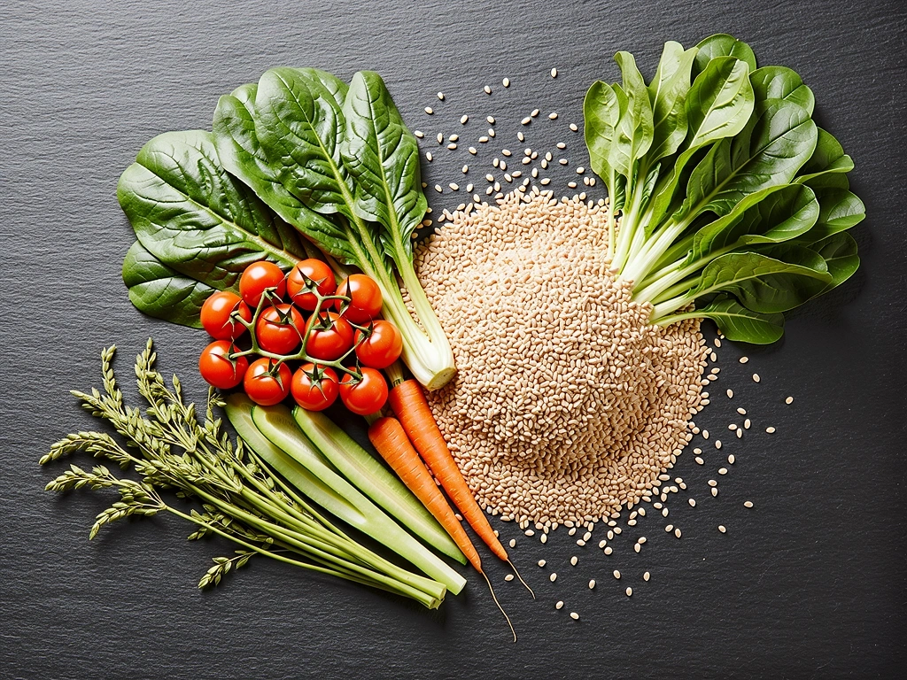 Nutritional science imagery