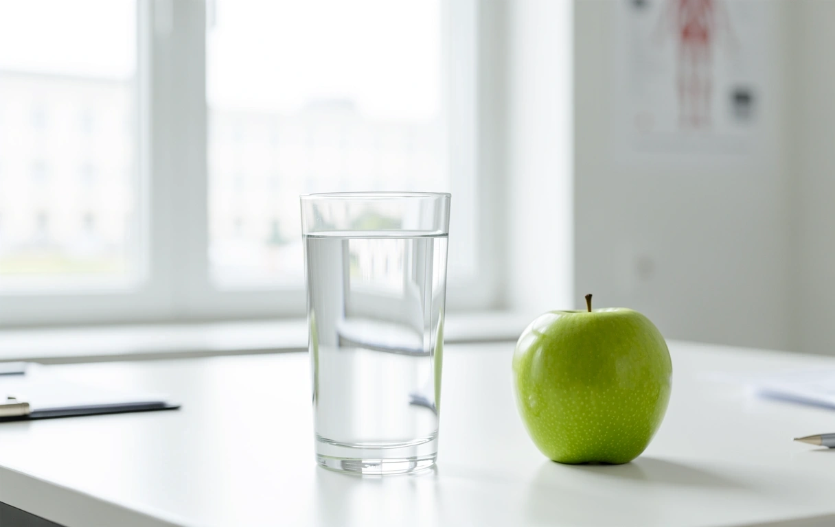 Professional nutrition workspace